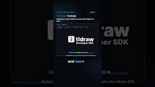 tldraw - infinite canvas for React