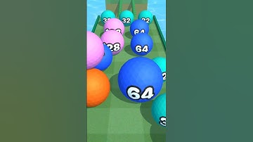 Ball Run 2048 all levels gameplay walktrough android iOS
