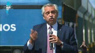 EL TREN LLEGO A MENDOZA, ESTACION PALMIRA.