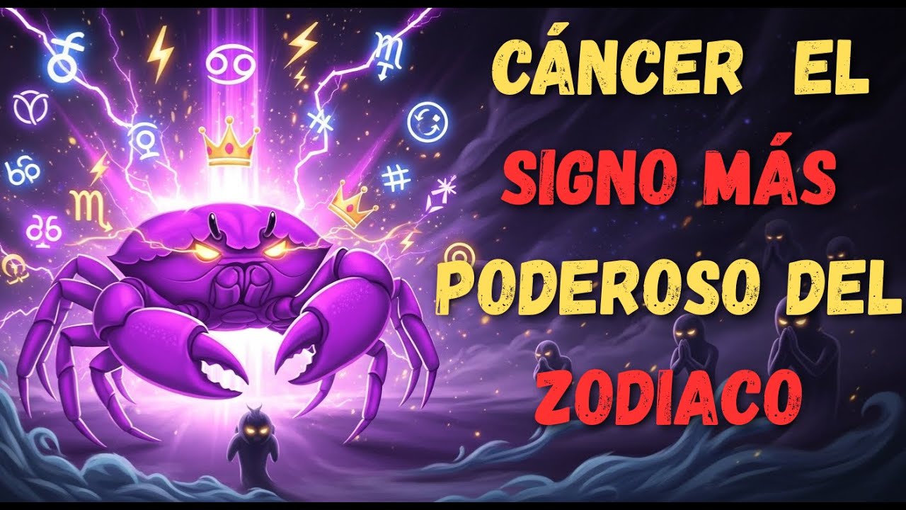7 RAZONES QUE PRUEBAN QUE CÁNCER ES EL SIGNO MÁS PODEROSO DEL ZODIACO 🦀👑