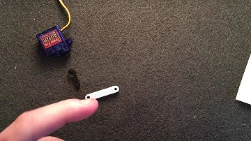 06 09 Tilt servo control horn sub assembly