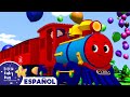 Canciones Infantiles | El Tren de Colores | Dibujos Animados | Little Baby Bum en Español