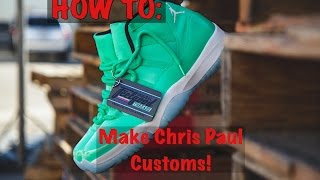 HOW TO: Make Chris Paul Jordan 11 Player Exclusive Kicks!!!