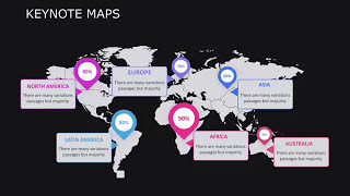 World Keynote Map Animation Presentation | Engage Your Audience with Stunning Visuals