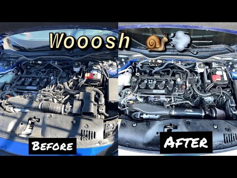 Easiest Install for the 2018 Honda Civic Hatch Sport | PRL INTAKE Install
