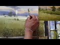 Watercolour landscape  wet on wet technique   real time demonstration  kangkan das