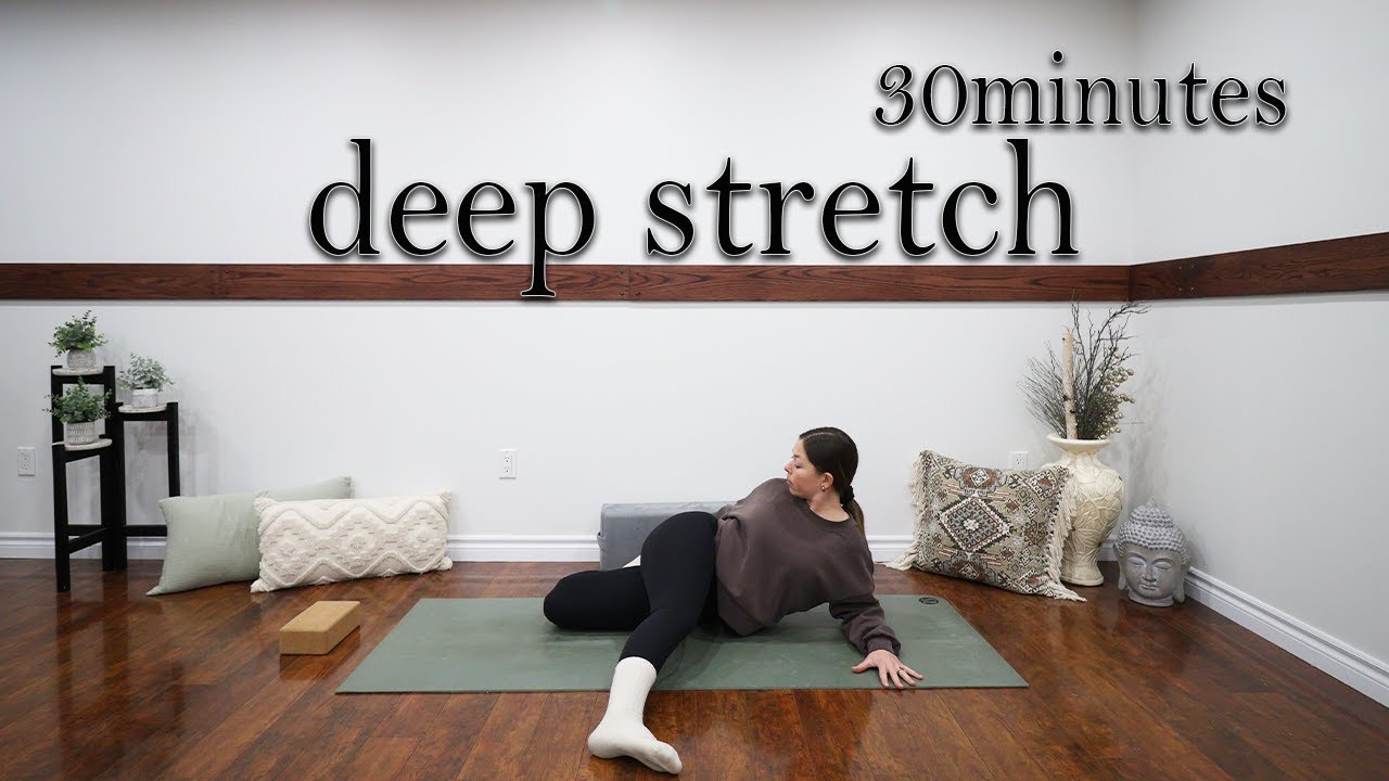 30 Min | YOGA FOR FLEXIBILITY | Deep Stretch - YouTube