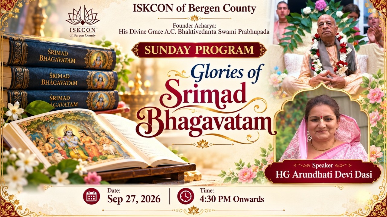Glories of Srimad Bhagavatam : HG Arundhati Devi Dasi