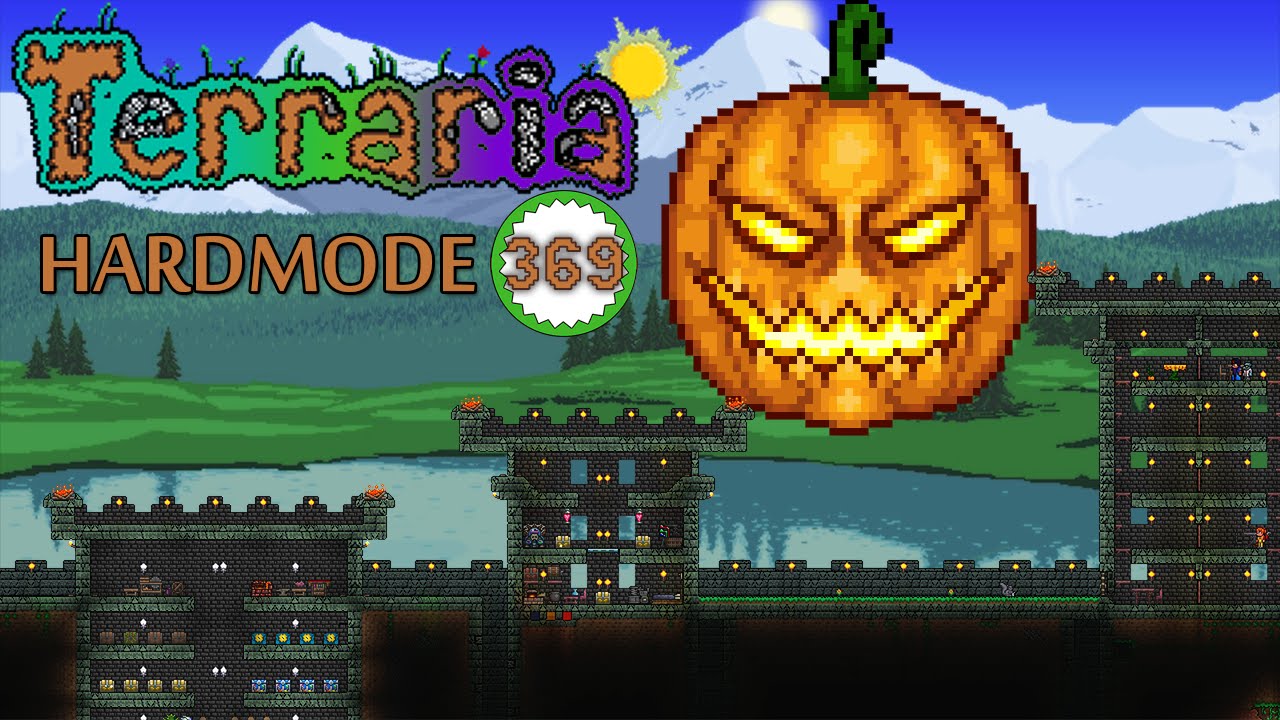 Terraria Part 369 SHOT BY MY OWN PUMPKIN YouTube