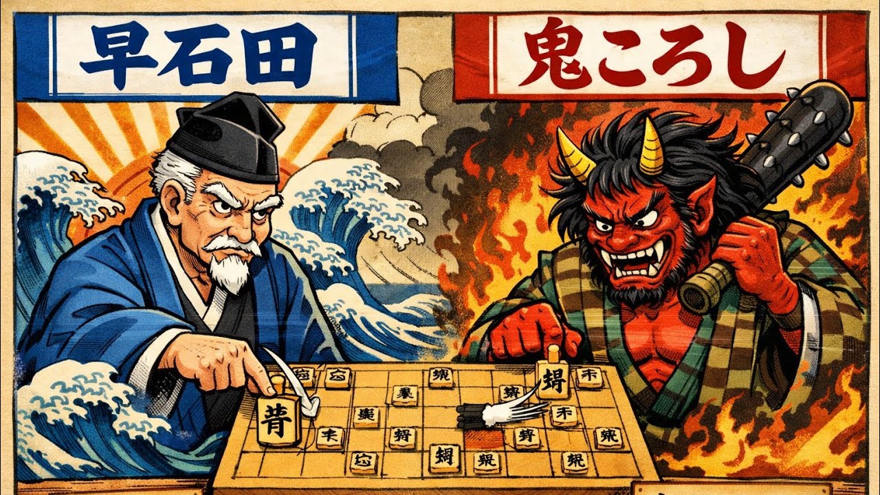 早石田vs鬼ころし【3切れ】#将棋