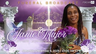 Janie Elizabeth Major's Funeral Broadcast