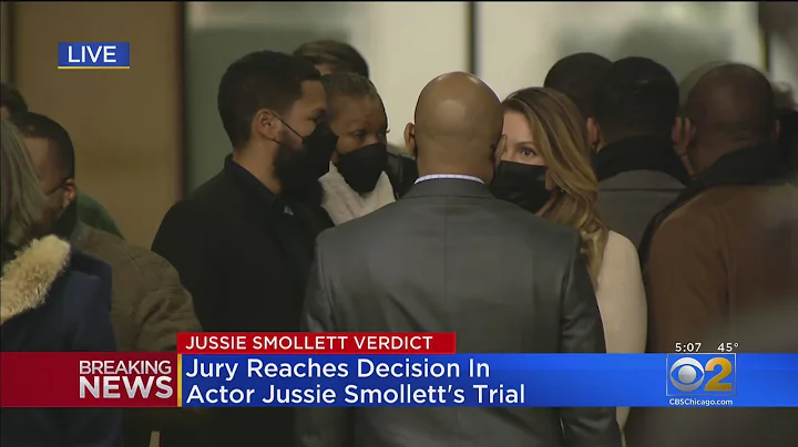 Awaiting The Jussie Smollett Verdict: Jussie Smollett Arrives In Court