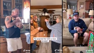 Surprising parents with their dream dog | TikTok