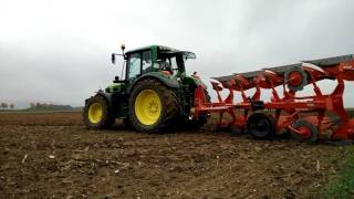 [GoPro] Pflügen mit JohnDeere 6430 und Kuhn [HD]