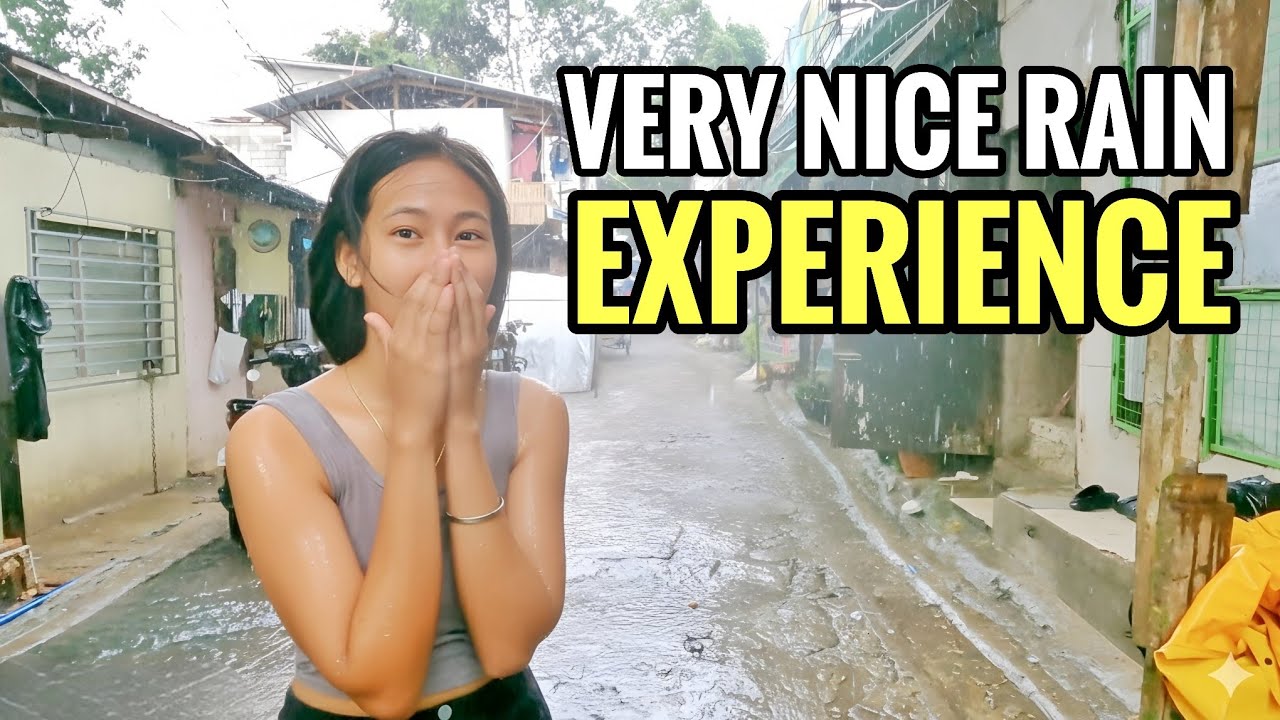 VERY NICE WET EXPERIENCE | WALKING HEAVY RAIN at Backstreet Alley in PAYATAS Philippines [4K] 🇵🇭