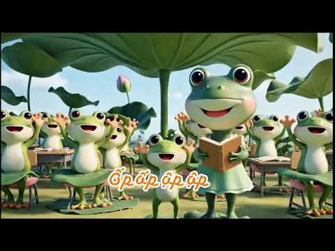 Thơ Ếch con học bài - youtube