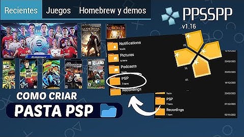 COMO CRIAR A PASTA PSP PRA COLOCAR SALVE DATA TEXTURAS NOS JOGOS DE PPSSPP
