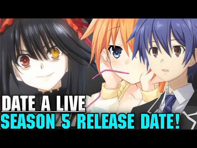 Date A Live tem anuncio de 5º temporada - IntoxiAnime