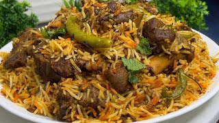 Easy And Best Mutton Biryani Recipe | Mutton Biryani ️ | 1 Kg Mutton Biryani | Eid Special Biryani