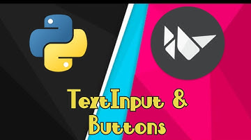 Kivy Tutorial  - Changing Labels by TextInput And Buttons Kivy|Python|Textinput|Buttons|