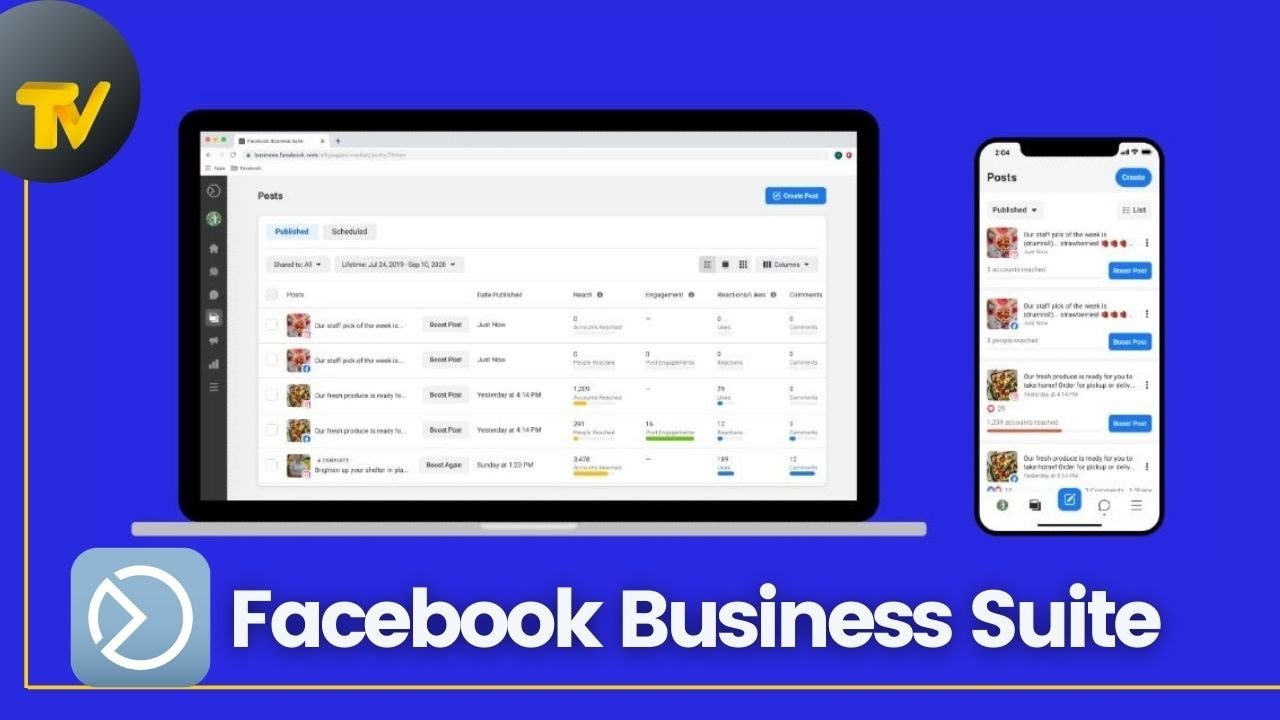 Configurando o Facebook Business Suíte com o Instagram e o Facebook -  Tactium