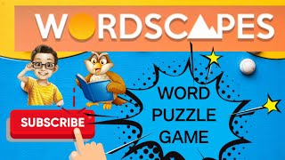 Wordscapes 🧩🧩🧩/ word puzzle game/ gameplay screenshot 3