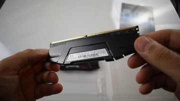 G.Skill RipjawsV 32GB DDR4-3200MHz unboxing