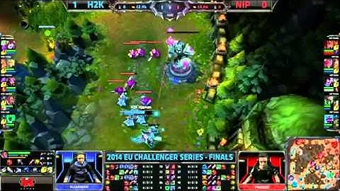 Ninjas in Pyjamas vs H2k Gaming | Game 2 - FINAL | 2014 EU CS Summer #1 [HQ]