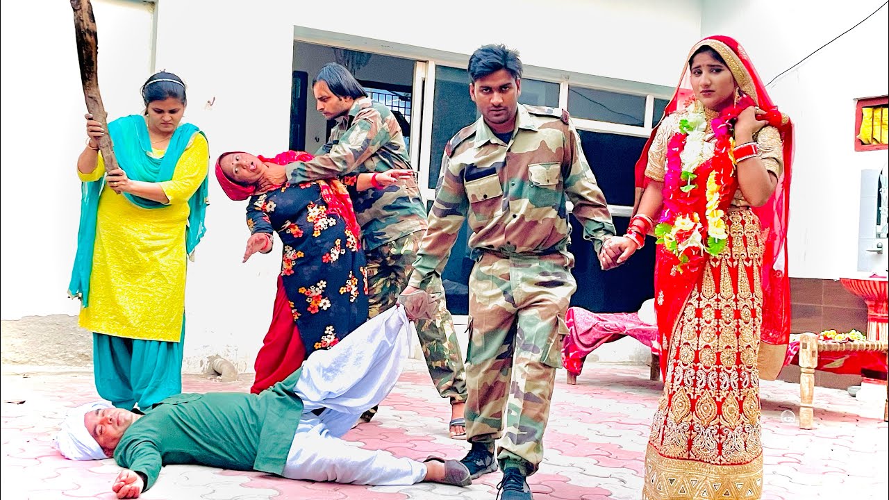 #बहू फौजी की #haryanvi #natak #episode #shadi  By Mukesh Sain & Reena Bhalara on Rss Movie