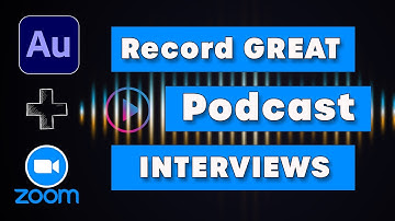 Record a great ZOOM interview | Adobe Audition