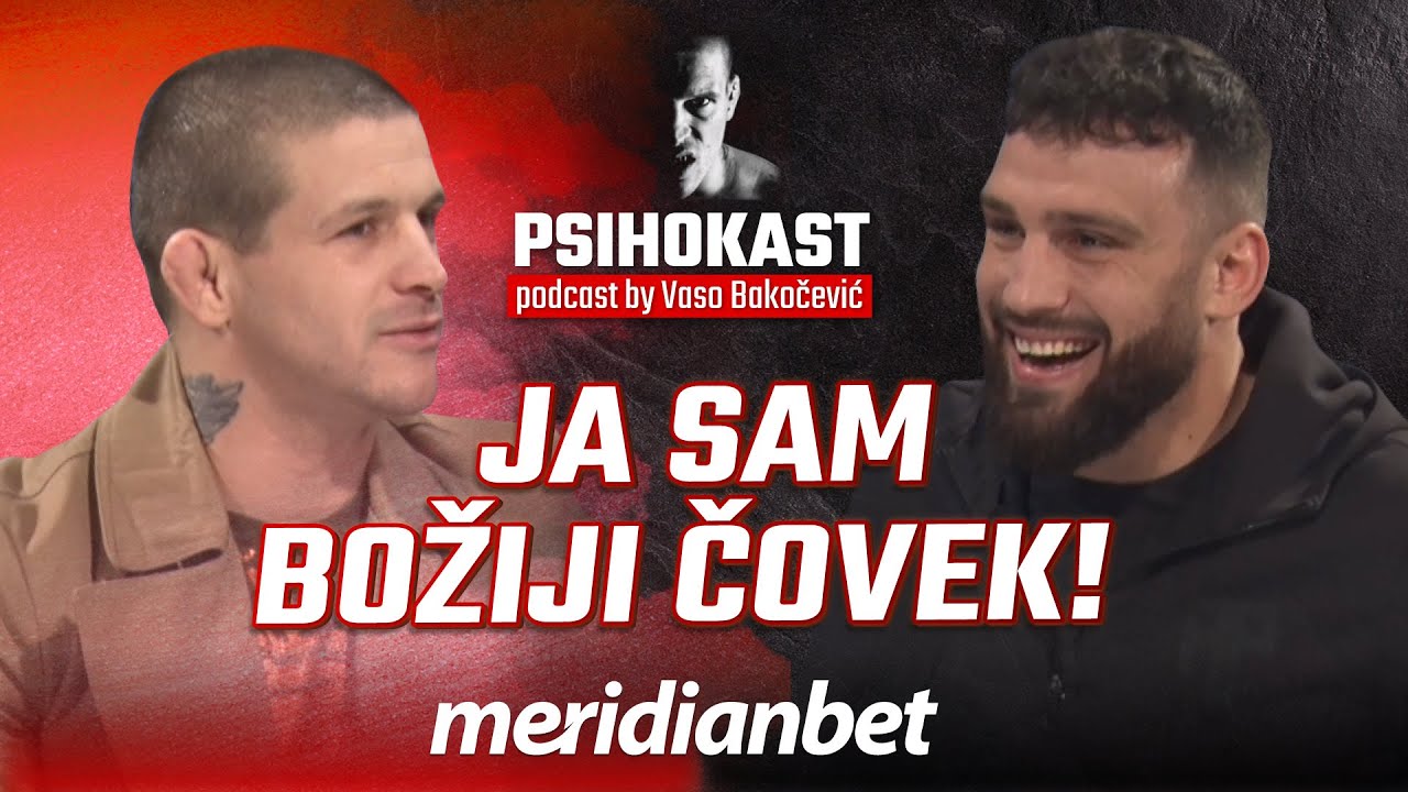 PSIHOKAST: Antonio Plazibat - Na ulici sam se uvek tukao zbog drugih, inače sam jako smiren momak!