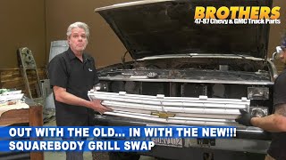 Squarebody Grill Swap  Freshening up a 197387 Chevy or GMC Front End