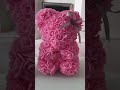 How to make rose bear - DIY