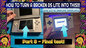 born-again-nerd: PART 8 - How to turn broken ds lite into Neon macro
