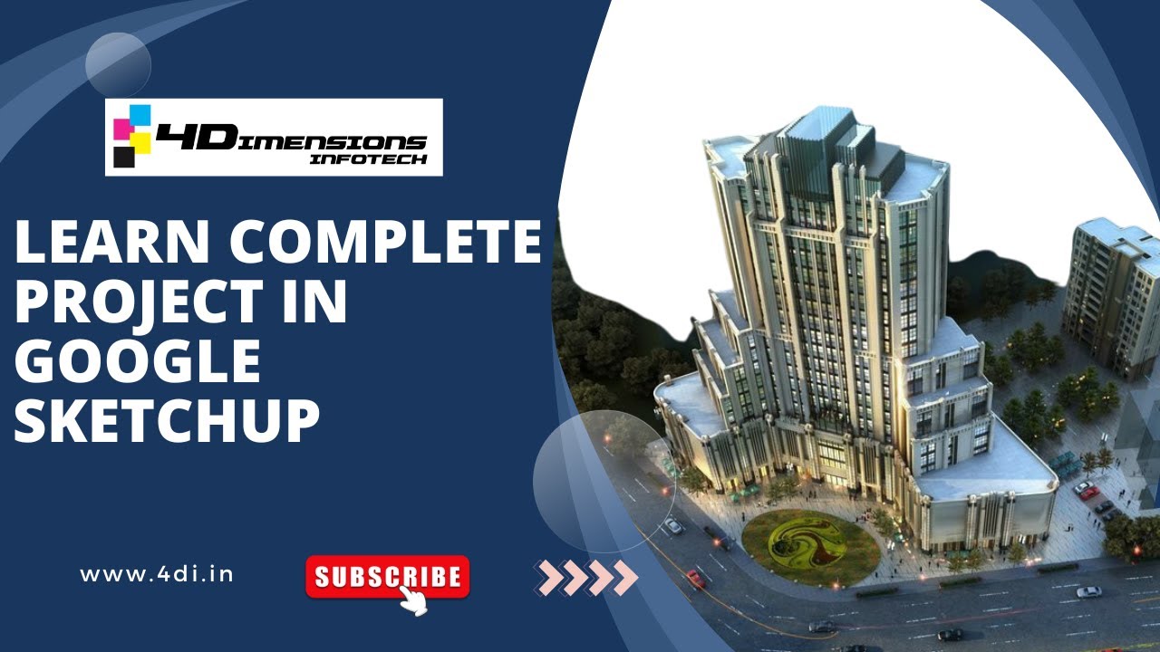 How to Design House in Sketchup | Part -1 | Sketchup Tutorial in Hindi 