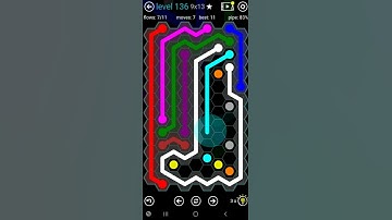 How To Solve Flow Free Hexes Tower Pack Level 136 9x13 Board Walk Through Solution Walkthrough