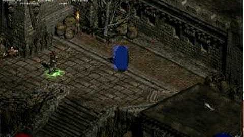 Diablo II EXP Leech Bot v1.0 (Diablo II window view)