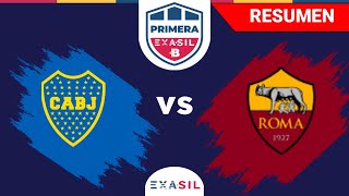 PRIMERA B | Boca 2023 (6) vs (0) Roma 2020 | Resumen | EXASIL