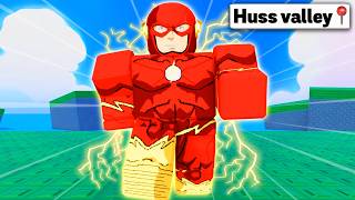 THE FLASH In HUSS VALLEY.. (Roblox)