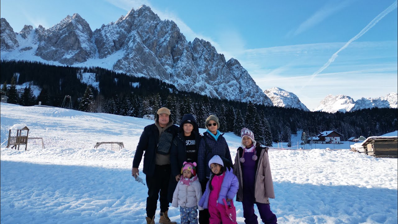 Swim and Ski @ Nevelandia 📍Sappada, Italy