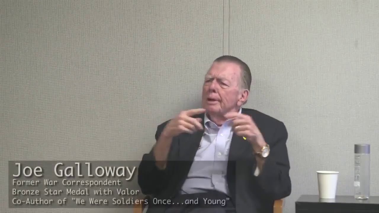 Leadership Tips from Joe Galloway, co-author of “We Were Soldiers Once…and Young”