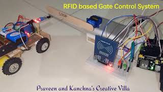 RFID based Gate control system