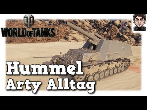 World of Tanks - Hummel, Arty Alltag auf Tier 6 [deutsch | gameplay]