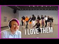 REACTION to IZ*ONE DANCE PRACTICES: FIESTA, VIOLETA, LA VIE EN ROSE