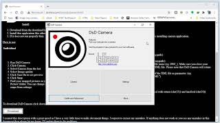 DsD Camera. Free Tool/software to use your webcam to snap/take pictures. screenshot 3