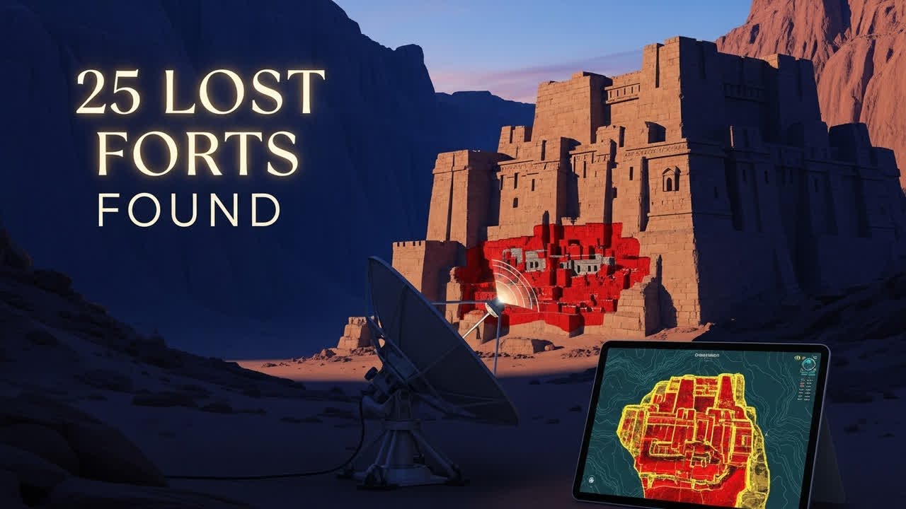 25 Forgotten Forts Discovered Only by Satellite - The Future of Archaeology