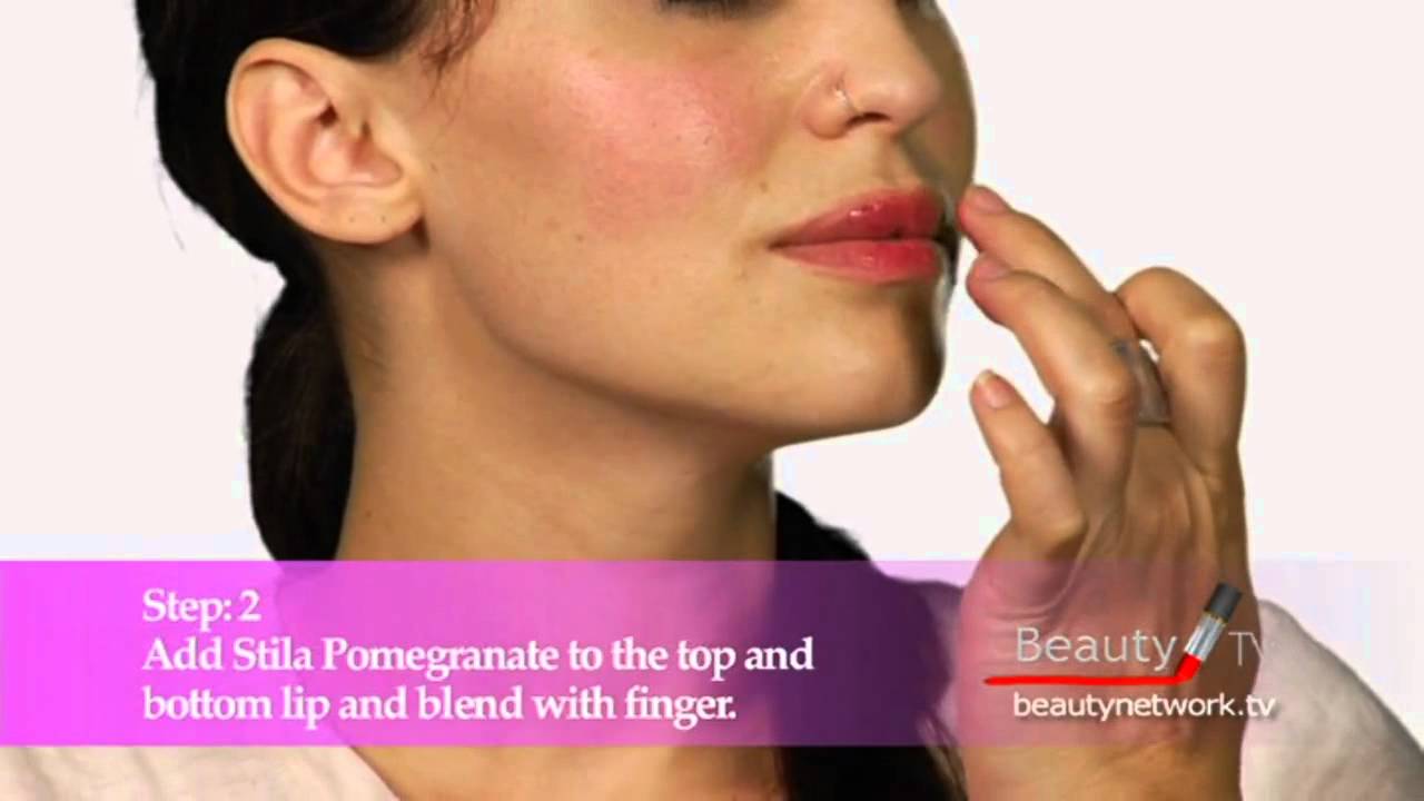 how to use lip stain