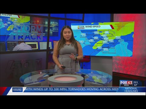 Smoky conditions in Topeka FOX