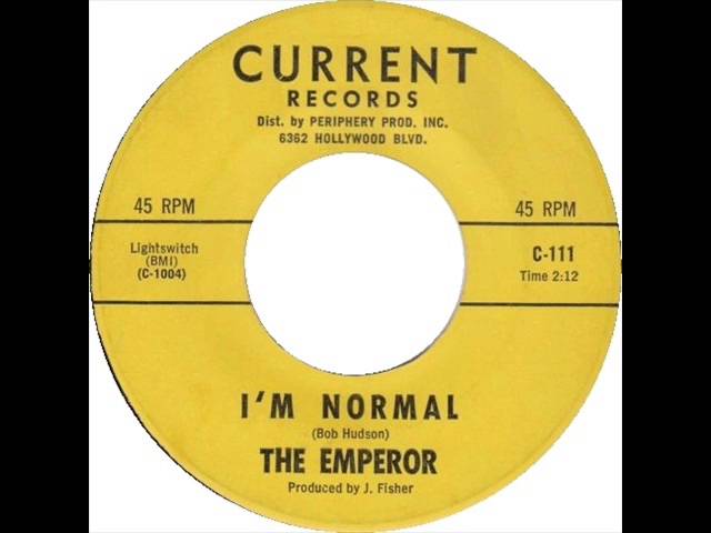 Watch The Emperor - I'm Normal on YouTube Watch The Emperor - I'm Normal on YouTube
