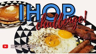 IHOP Challenge! | Make IHOP's 2 x 2 x 2 Breakfast at Home!